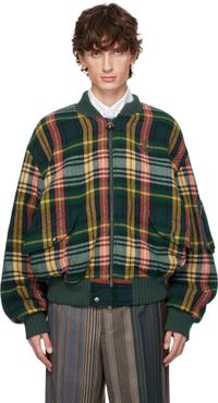 Vivienne Westwood Blouson aviateur Bernardo vert