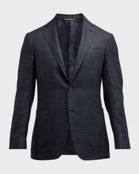 Men's Small Check Sport Coat