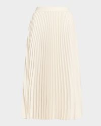 Melanie Pleated Midi Skirt