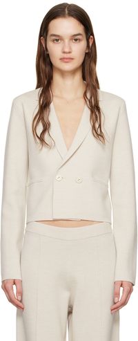rag & bone Veston Joy blanc cassé