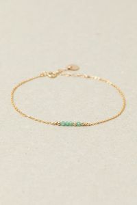 Yay - Bracelet théa perles - Taille Unique - Vert