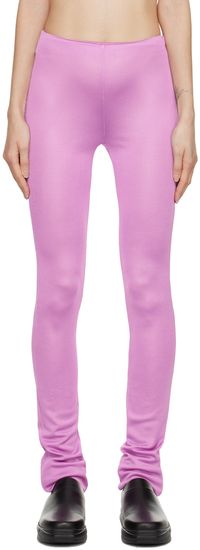 1017 ALYX 9SM Purple Zip Leggings