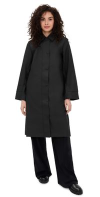 Rains Nara Long Jacket Black XS