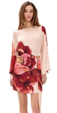 MISA Twiggy Dress Peony Love XS