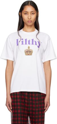 UNDERCOVER White 'Filthy' T-shirt
