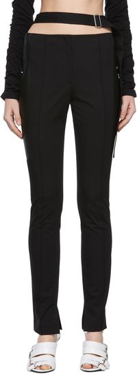 Helmut Lang Black Panel Trousers