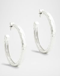 Farrier Medium Hoop Earrings