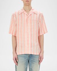 Men's Silk MA Quad Bowling Shirt