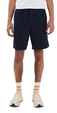 Norse Projects Ezra Relaxed Stretch Twill Shorts 8 Dark Navy XL