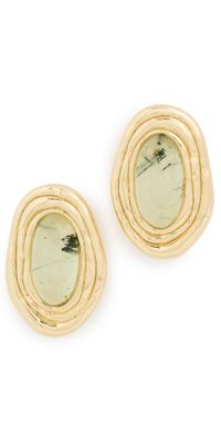 Mignonne Gavigan Antonella Studs Green One Size