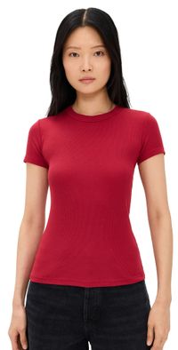 Cotton Citizen Verona Tee Crimson S