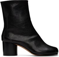 Maison Margiela Bottines noires à bout Tabi