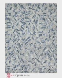 Botanica Hand-Tufted Blue Rug, 10' x 14'