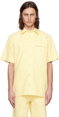 A.P.C. Yellow Nelson Denim Shirt