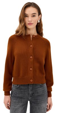 ALIGNE Tania Diamante Cardigan Cognac XL