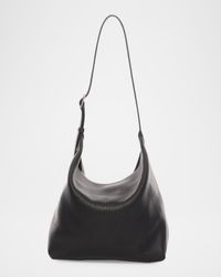 Isa Shoulder Bag in Deerskin Leather