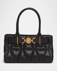 Medusa 95 Small Quilted Leather Shoulder Bag