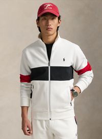 Polo Ralph Lauren - Sweat droit en coton mélangé - Taille XL - Blanc