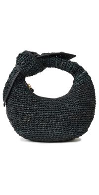 Poolside Bags The Josie Knot Bag All Black One Size