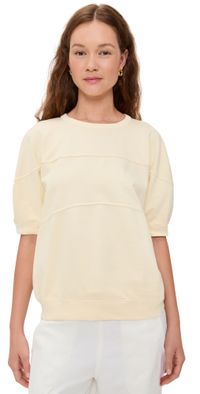 Rachel Comey Football Sweatshirt Meringue S