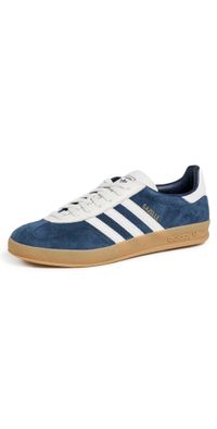 adidas Gazelle Indoor Sneakers Night Indigo/Core White/Gum 3 9