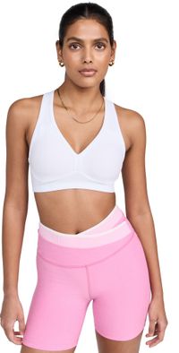 Beyond Yoga Spacedye Lift Your Spirits Bra Cloud White XL