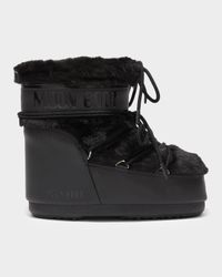 Icon Low Faux Fur Snow Boots