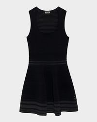 Lottie Stripe Illusion Mini Dress