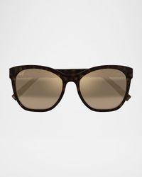 Men's Alulu Acetate Cat-Eye Sunglasses