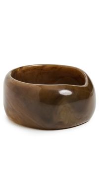 Heaven Mayhem Siren Bangle Dark Brown One Size