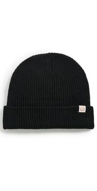 Marine Layer Tahoe Beanie Black One Size