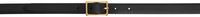 Anderson's Black Skinny Belt