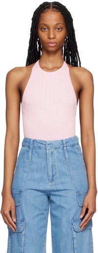 Wolford Pink Succession Bodysuit