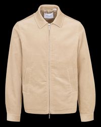 Les Deux - Veste côtelée en coton - Taille L - Beige