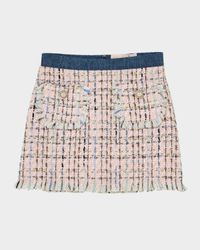 Girl's Texas Tweed Mini Skirt, Size 3T-11