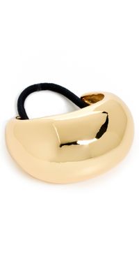 LELET NY Dome Glossy Pony Hair Cuff Gold One Size