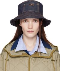 A.P.C. Indigo Thaïs Bucket Hat