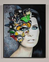 'Madame Butterfly 1' Wall Art