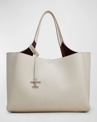 Medium Leather Tote Bag