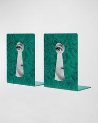 Serratura Malachite Bookends, Set of 2