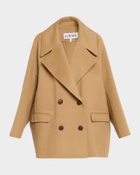 Cotton and Silk Straight-Leg Trousers