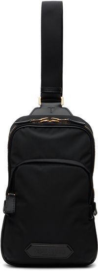 TOM FORD Black Cross-Body Small Backpack