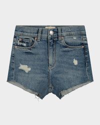 Girl's Lucy High-Rise Shorts, Size 7-14