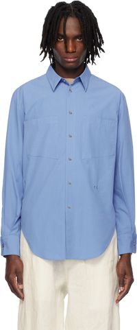 Eckhaus Latta Blue Notebook Shirt