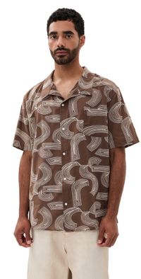 Fanm Mon Arda Shirt Geo Brown L