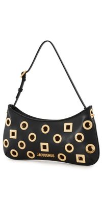 Jacquemus Le Bisou Rond Carre Bag Black One Size