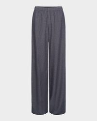 Mid-Rise Casual Pull-On Pants