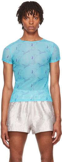 Serapis Blue Hippocampus T-Shirt