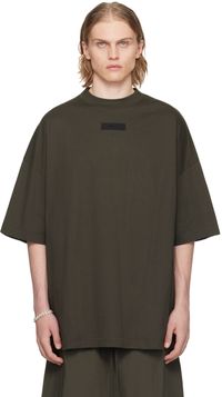 Fear of God ESSENTIALS Gray Crewneck T-Shirt