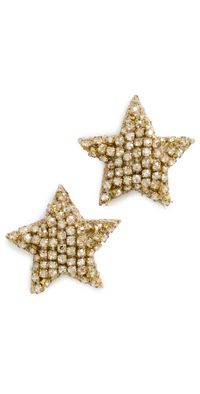 Deepa Gurnani Deepa by Deepa Gurnani Loris Earrings Gold One Size